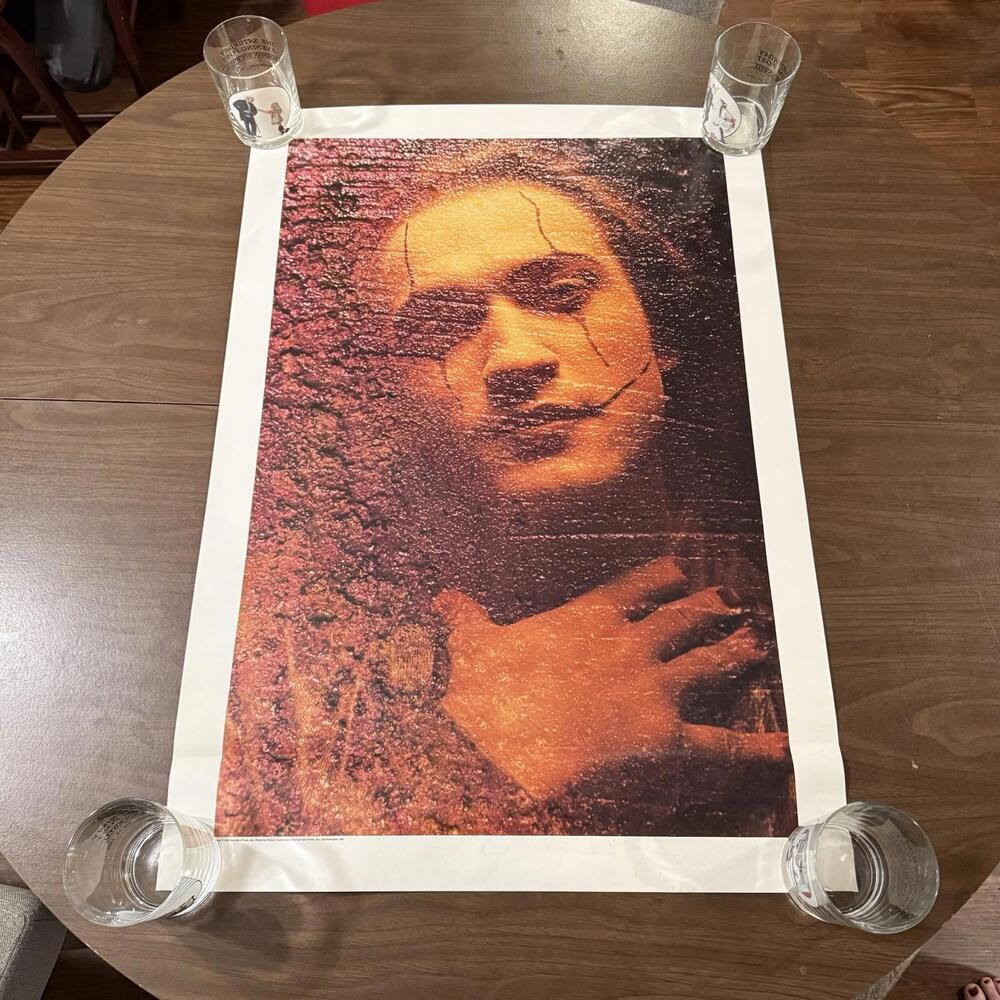 VINTAGE The Crow 1996 Ultra RARE Original Movie Art Poster Brandon Lee Rolled